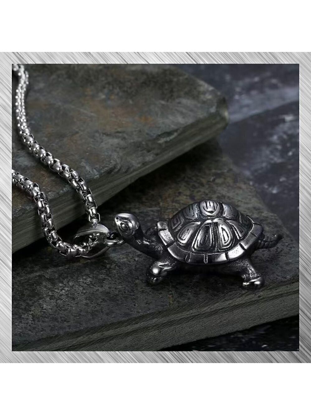 Turtle Terrapin Maryland Terps Pendant and Necklace #1116 - Picture 2 of 9